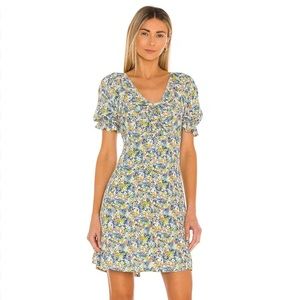 Faithfull The Brand Palma Mini Dress in Vionette Sz6